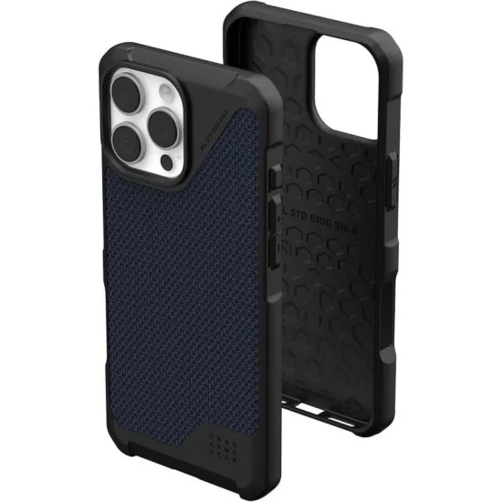 Cover Iphone 16 Pro Max Magsafe Metropolis Lt Case Uag - Blue